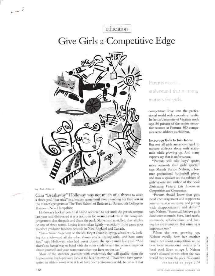Give Girls a Competitive Edge